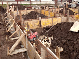 Constructie casa structura metalica cu etaj plantare armatura cofrare grinzi thumbnail