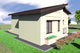 Constructie casa zidarie 90 mp fara etaj cu 2 camere 088-019 - aspect exterior casa foto 3