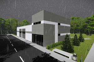 Constructie de hala metalica industriala proiect 387-002 - imagine 5 thumbnail