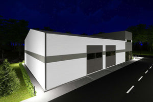 Constructie de hala metalica industriala proiect 387-002 - imagine 8 thumbnail