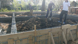 Constructie fundatie casa parter 115mp, proiect casa metalica la cheie Craiova thumbnail