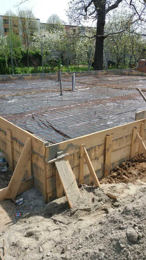 Constructie fundatie casa parter 115mp, proiect casa metalica la cheie Craiova thumbnail