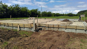 Constructie fundatie 320 mp pentru proiect casa sat Snagov thumbnail