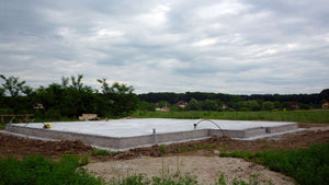 Constructie fundatie 320 mp pentru proiect casa sat Snagov thumbnail