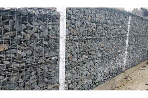 Constructie Gard din Piatra Sparta si Metal Model GA13 - gard modern poza 12 thumbnail