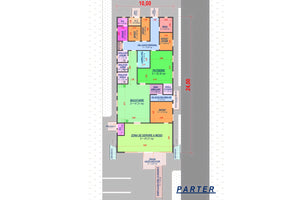 Constructie hala metalica evenimente proiect 515-007 - plan hala parter thumbnail