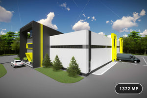 Constructie hala metalica pentru productie proiect 1372-001 - poza hala 1 thumbnail