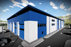 Constructie hala metalica pentru service auto model 2039-009 - poza 2 thumbnail