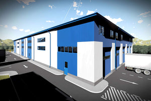 Constructie hala metalica pentru service auto model 2039-009 - poza 3 thumbnail
