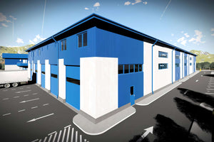 Constructie hala metalica pentru service auto model 2039-009 - poza 4 thumbnail