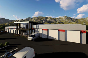 Constructie hala metalica service auto proiect 971-005 - imagine hala 3 thumbnail