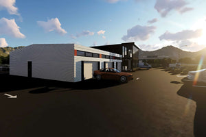 Constructie hala metalica service auto proiect 971-005 - imagine hala 8 thumbnail