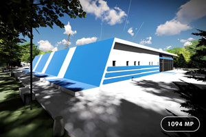 Constructie hala pentru cantina proiect 1094-006 - poza hala 1 thumbnail
