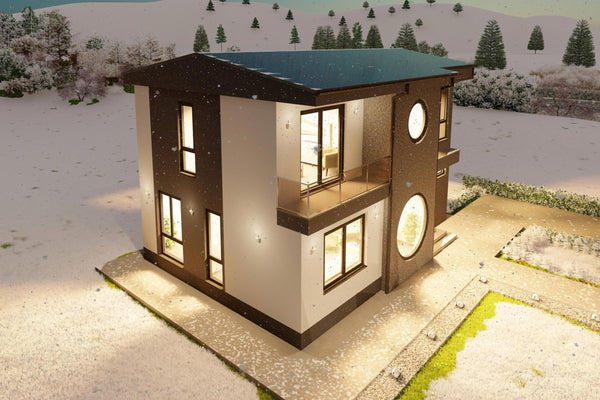 Constructie proiect casa p 1 150 mp din zidarie de caramida imagine 10