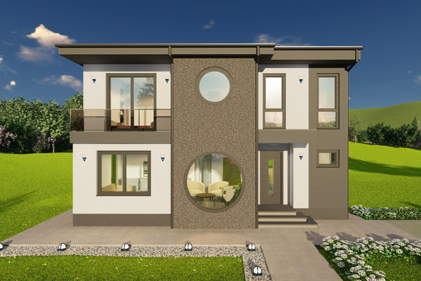 Constructie proiect casa p 1 150 mp din zidarie de caramida imagine 13