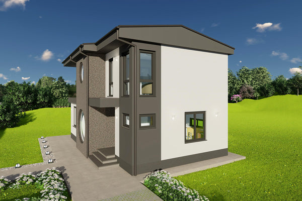 Constructie proiect casa p 1 150 mp din zidarie de caramida imagine 19