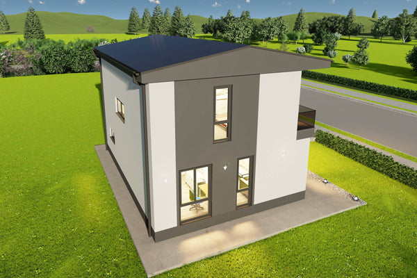 Constructie proiect casa p 1 150 mp din zidarie de caramida imagine 25