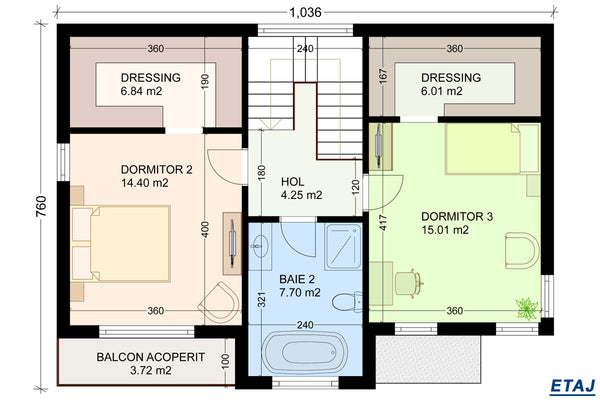 Constructie proiect casa p 1 150 mp din zidarie de caramida schita plan etaj