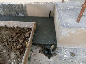 Constructie trotuare perimetrale pentru proiect de casa in Saftica thumbnail