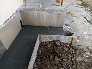 Constructie trotuare perimetrale pentru proiect de casa in Saftica thumbnail