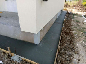 Constructie trotuare perimetrale pentru proiect de casa in Saftica thumbnail