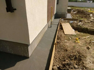 Constructie trotuare perimetrale pentru proiect de casa in Saftica thumbnail