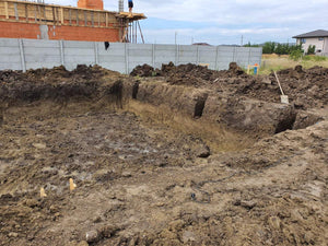 Constructie vila 420 mp in Ilfov sapatura fundatie si strat de capilaritate thumbnail