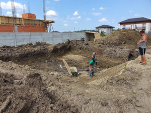 Constructie vila 420 mp in Ilfov sapatura fundatie si strat de capilaritate thumbnail