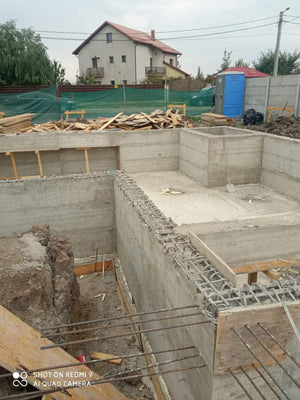 Decofrare demisol fundatie casa pe structura metalica 420 mp thumbnail