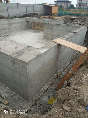 Decofrare demisol fundatie casa pe structura metalica 420 mp thumbnail