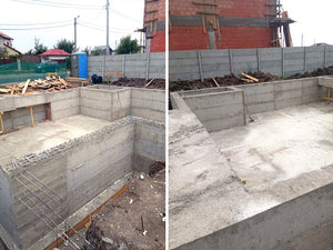 Decofrare demisol fundatie casa pe structura metalica 420 mp thumbnail