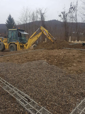 Decofrare grinzi fundatie si compactare pensiune agroturistica 220 mp thumbnail