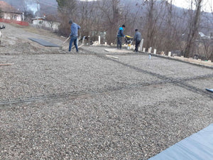 Decofrare grinzi fundatie si compactare pensiune agroturistica 220 mp thumbnail