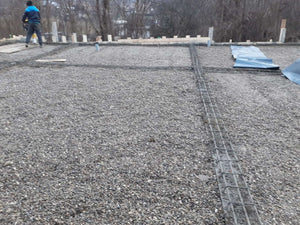 Decofrare grinzi fundatie si compactare pensiune agroturistica 220 mp thumbnail