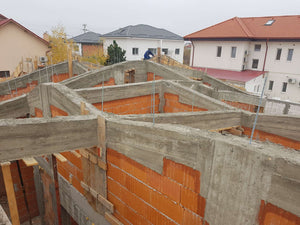 Decofrare grinzi si placare exterioara polistiren casa zidarie in Mogosoaia thumbnail