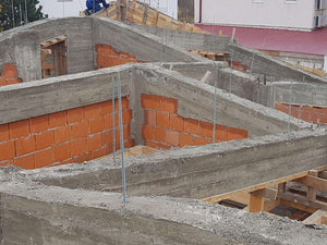 Decofrare grinzi si placare exterioara polistiren casa zidarie in Mogosoaia thumbnail