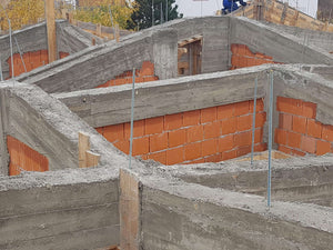 Decofrare grinzi si placare exterioara polistiren casa zidarie in Mogosoaia thumbnail