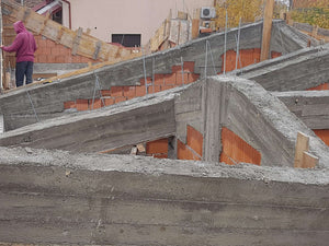 Decofrare grinzi si placare exterioara polistiren casa zidarie in Mogosoaia thumbnail