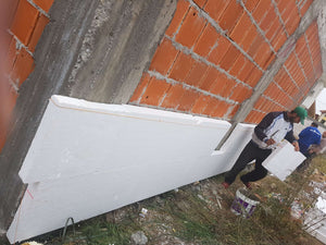 Decofrare grinzi si placare exterioara polistiren casa zidarie in Mogosoaia thumbnail