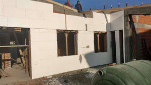 Decofrare grinzi si placare exterioara polistiren casa zidarie in Mogosoaia thumbnail