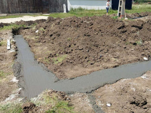 Decopertare si turnare talpa fundatie proiect casa metalica Pantelimon thumbnail