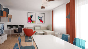 Design interior pentru apartament 80mp in Zurich Elvetia thumbnail