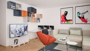 Design interior pentru apartament 80mp in Zurich Elvetia thumbnail