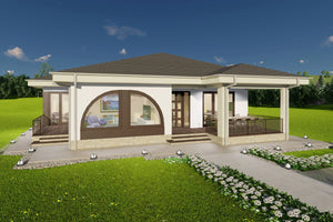 detaliu finisaje exterioare si placi ceramice casa structura metalica thumbnail