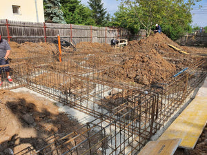 Executie si plantare armatura grinzi fundatie casa parter in Ghermanesti thumbnail