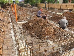 Executie si plantare armatura grinzi fundatie casa parter in Ghermanesti thumbnail