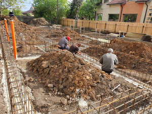 Executie si plantare armatura grinzi fundatie casa parter in Ghermanesti thumbnail