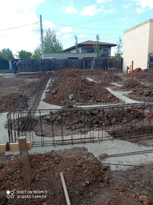 Executie si plantare armatura grinzi fundatie casa parter in Ghermanesti thumbnail