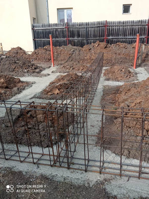 Executie si plantare armatura grinzi fundatie casa parter in Ghermanesti thumbnail