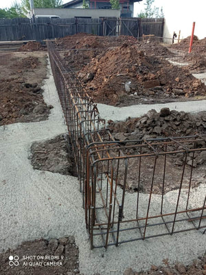 Executie si plantare armatura grinzi fundatie casa parter in Ghermanesti thumbnail